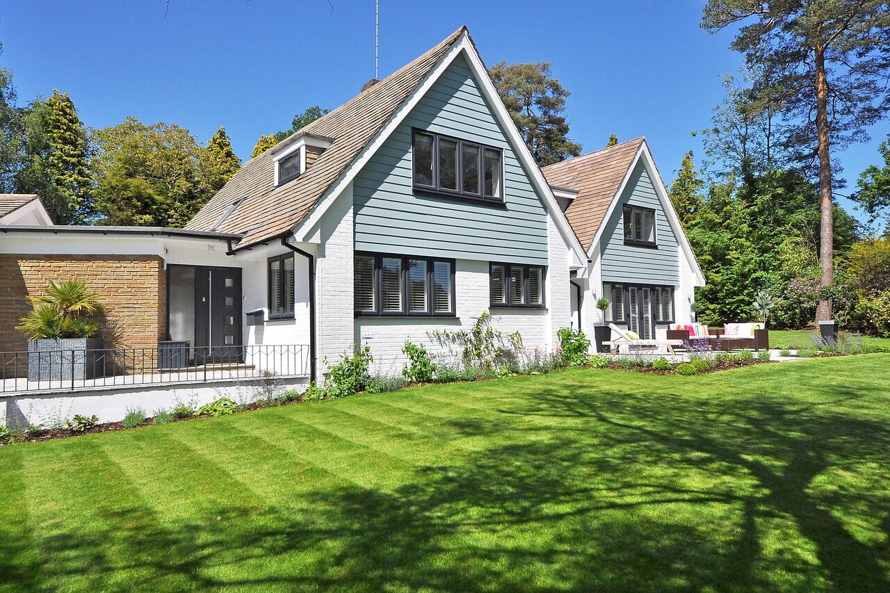 beautiful home, garden, new england style, landscaping, gardening, modern, sunny, nature, home, modern house exterior, construction, luxury homes, house exterior, expensive, residence, residential house, lawn, home exterior, private house